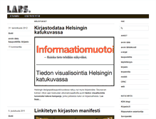 Tablet Screenshot of labs.kirjastot.fi